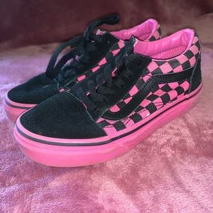 Vans Old Skool Checkerboard Skate Shoe